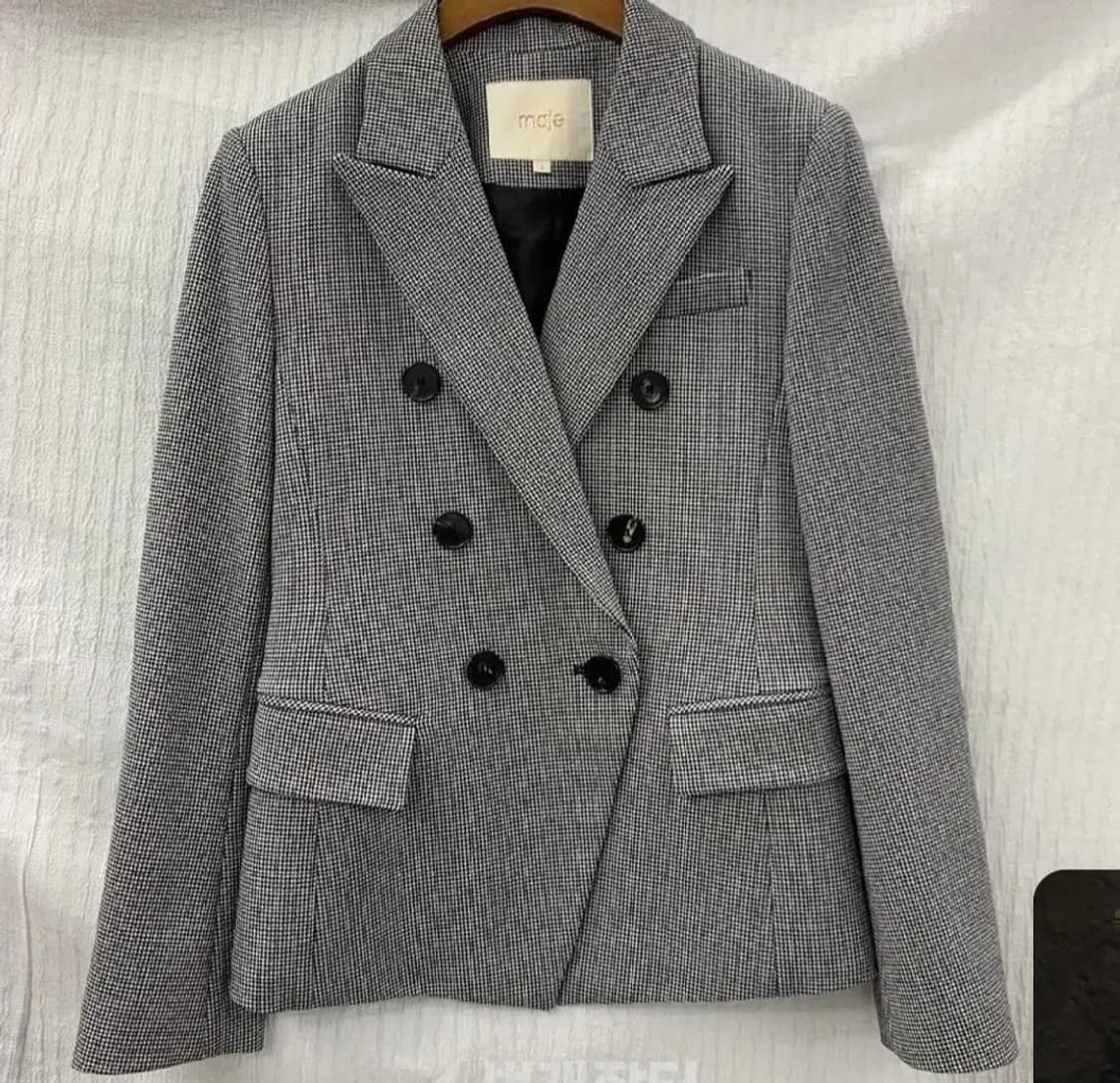 마쥬 체크 자켓 44, 55 상품이미지1