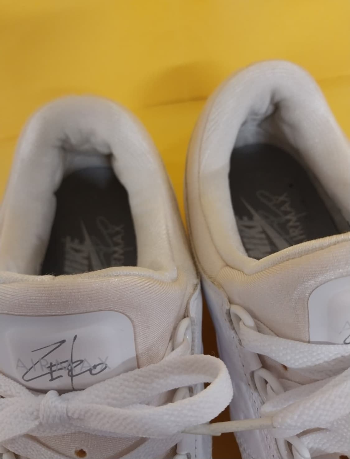 남성 나이키 에어맥스 제로 에센셜 트리플화이트 런닝화,운동화 (265) 상품이미지6