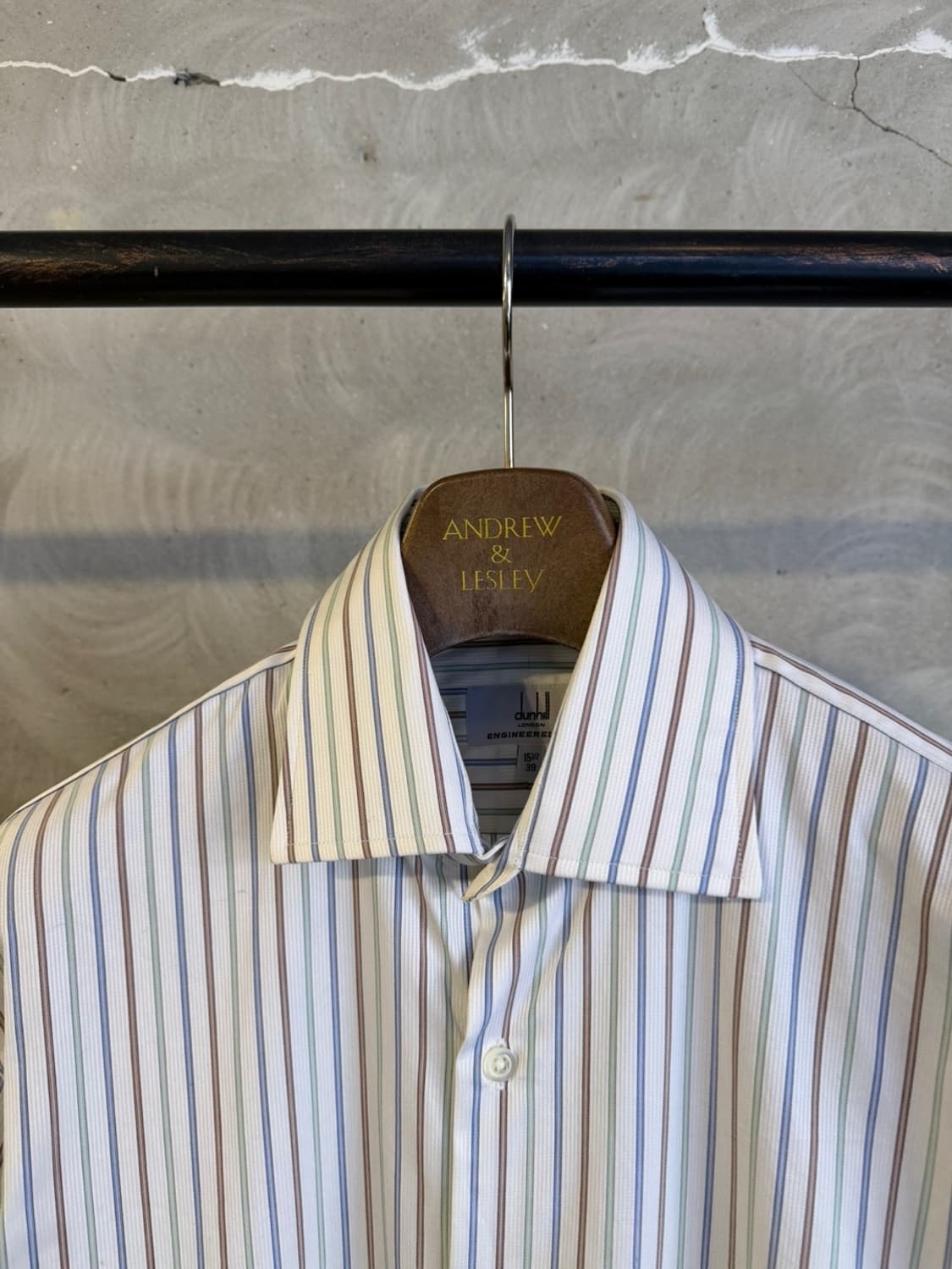 던힐 스트라이프 셔츠 100~105 상품이미지5