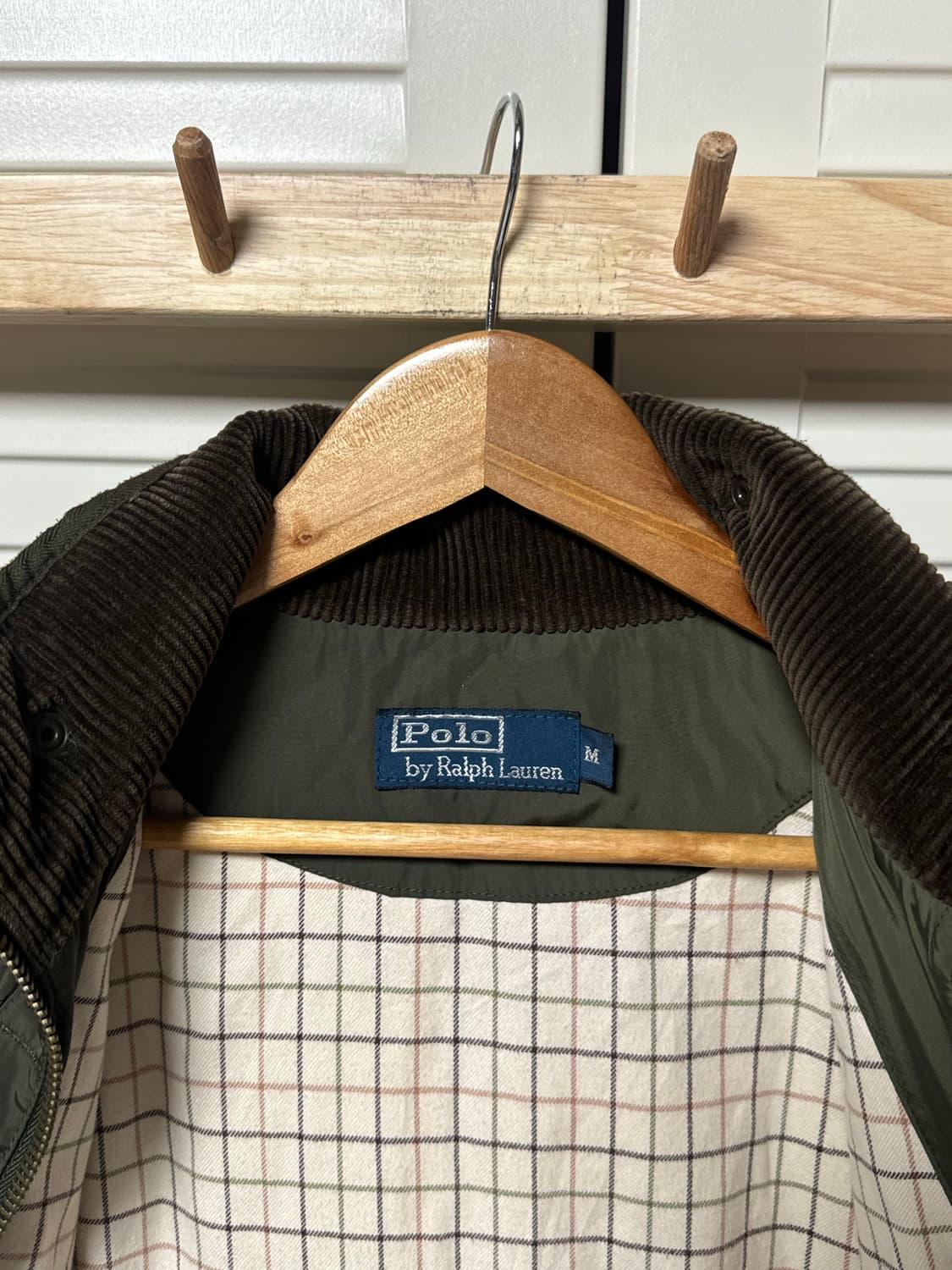 폴로 랄프로렌 코듀로이 카키 패딩 점퍼 자켓 상품이미지9