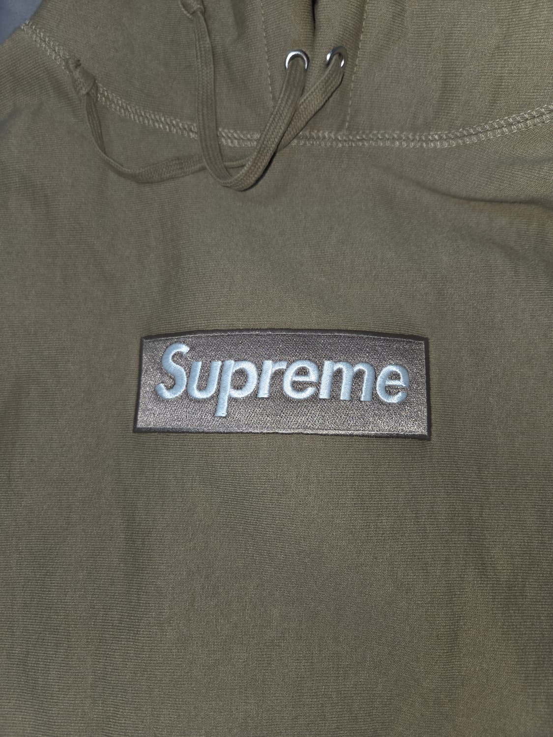 슈프림 박스로고 후드 다크샌드 23fw 상품이미지1