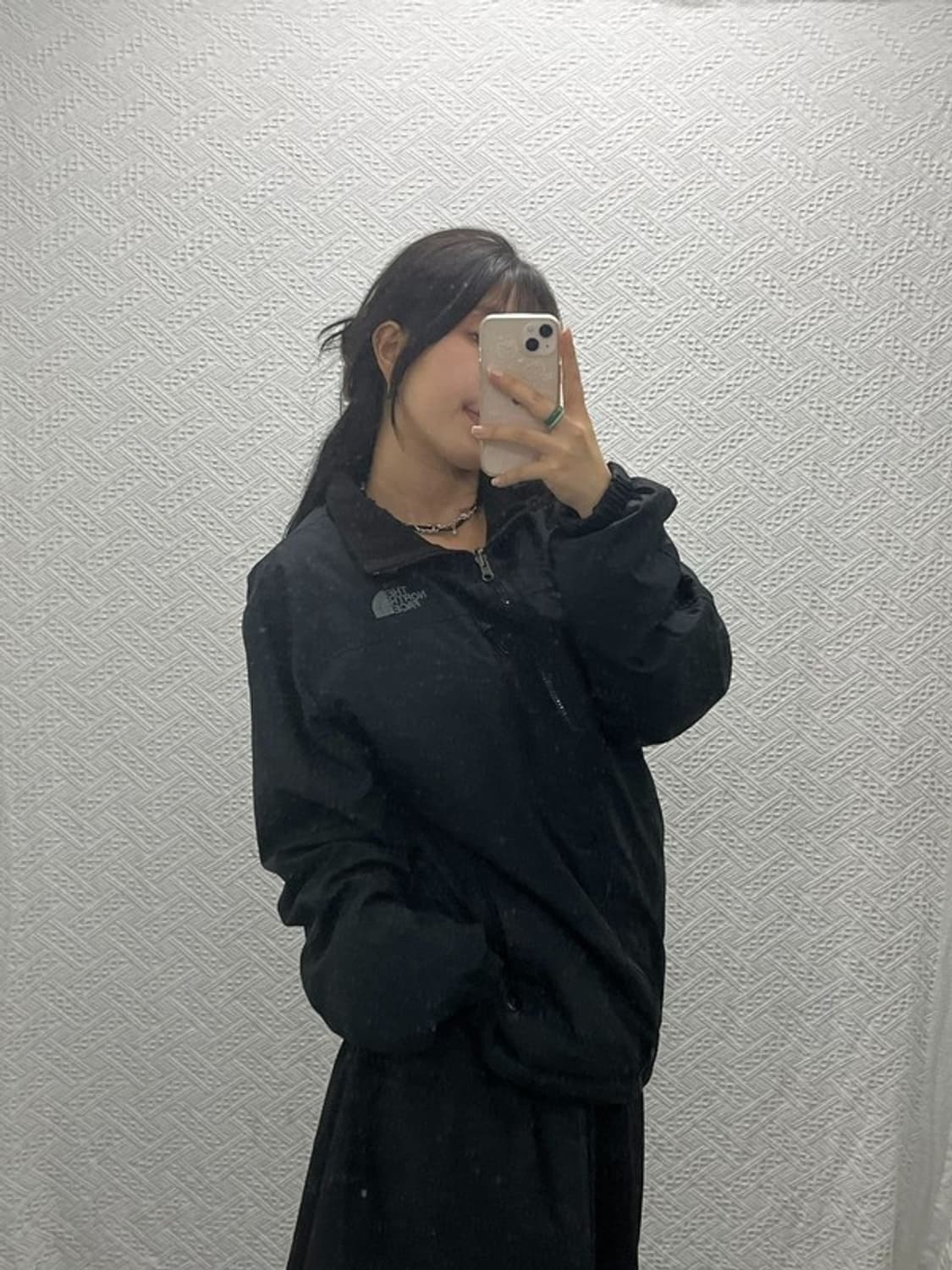 노스페이스 고프코어 리버시블 플리스 바람막이 자켓 L C06481 상품이미지1