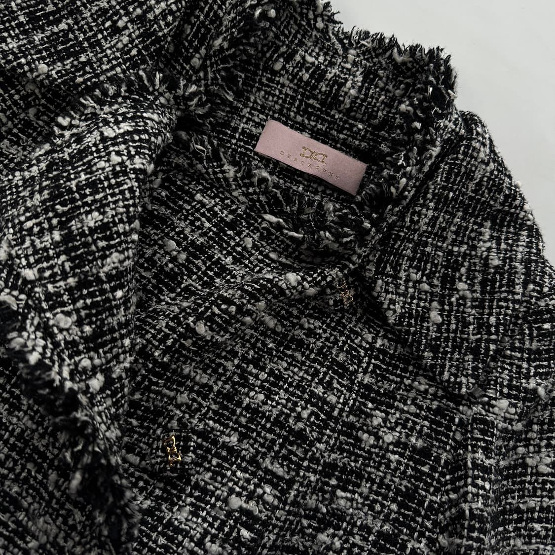 데레쿠니 DERERCUNY 트위드 자켓 상품이미지2