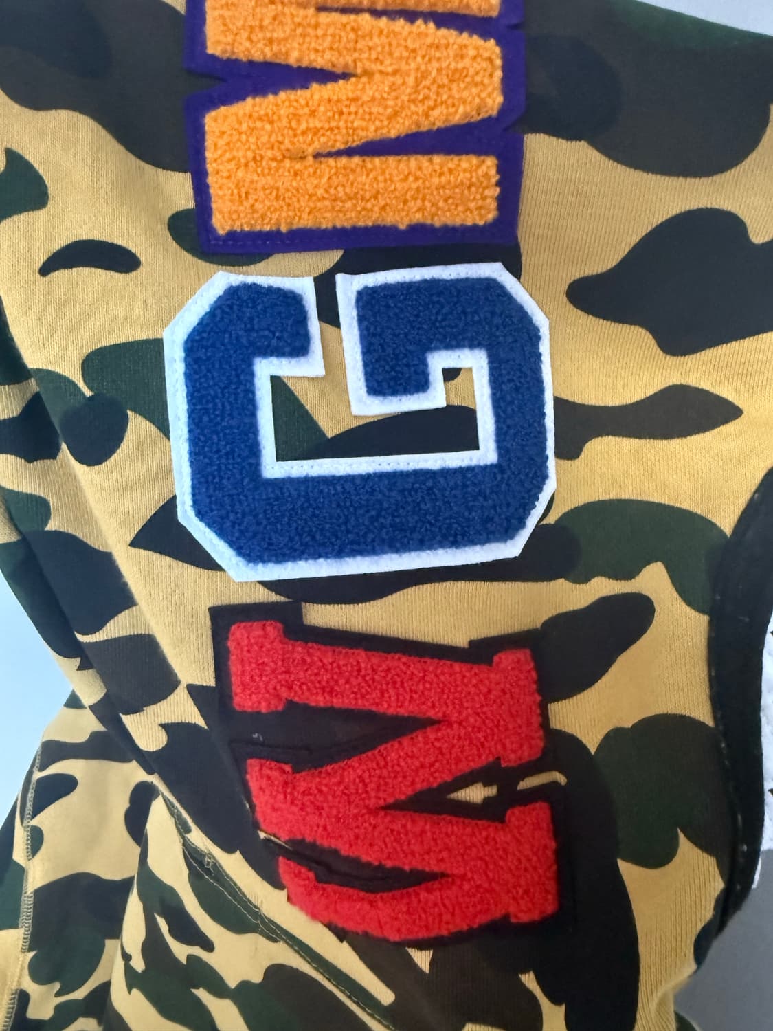 베이프 황계 후드집업 상품이미지4