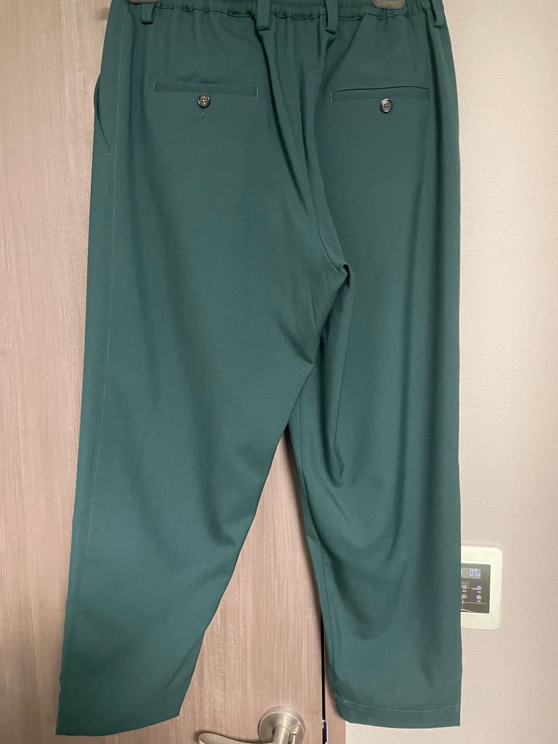 마르니 남성 밴딩 슬랙스 그린 상품이미지2