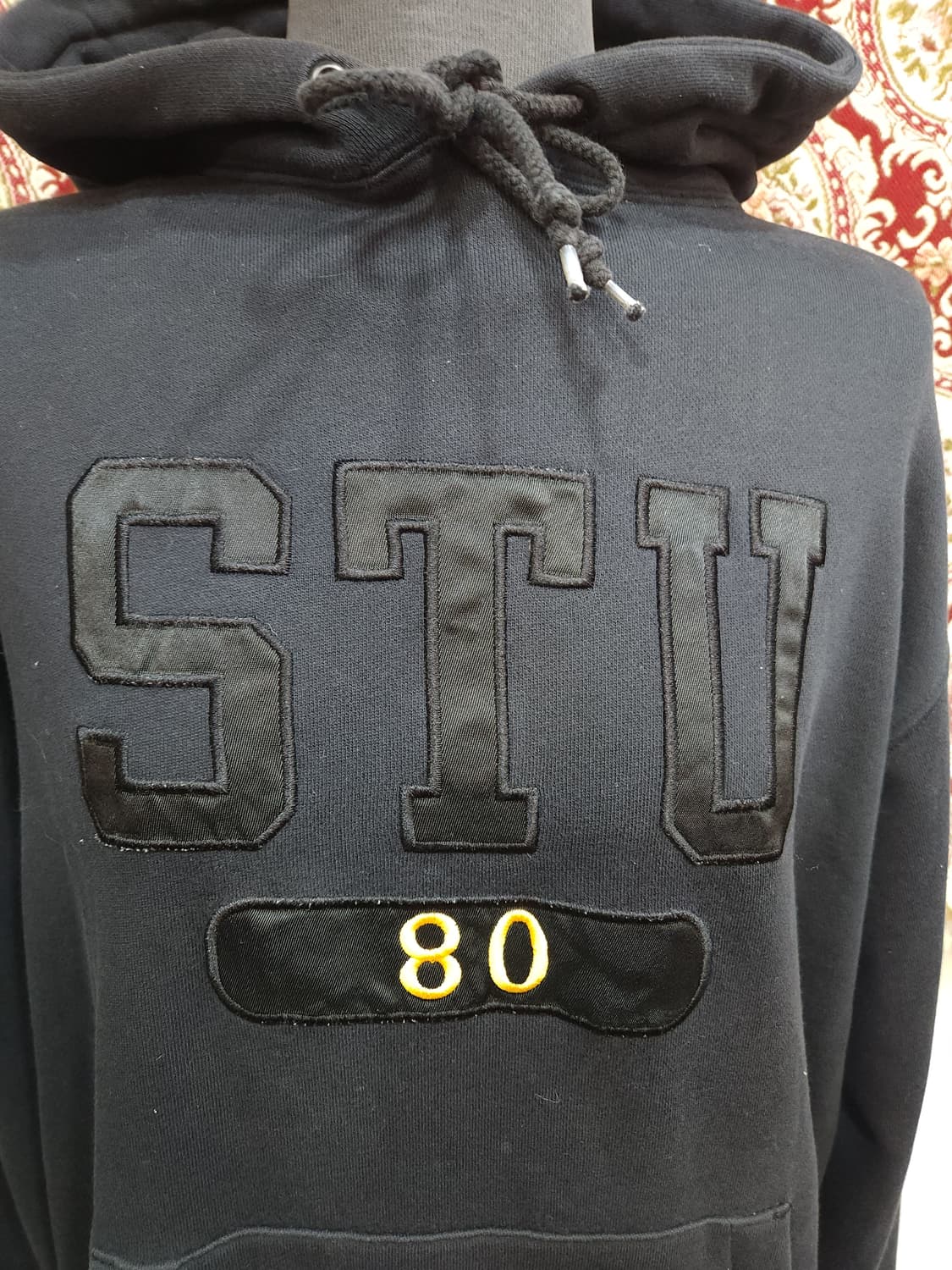 스투시 90s STU 자수로고 배색 기모후드티

 상품이미지3