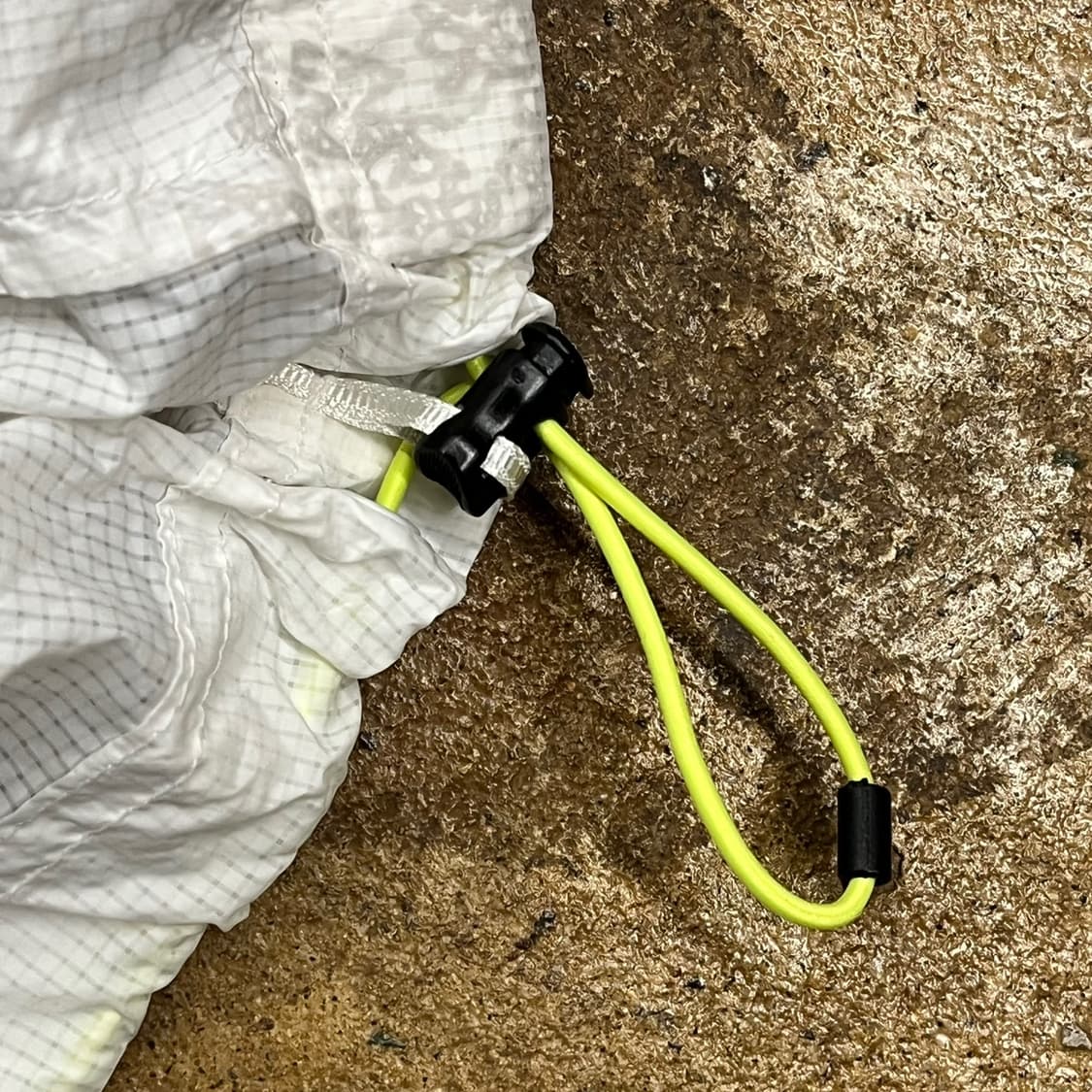 [정품/M] 엄브로 화이트 바람막이 하프집업 b8 상품이미지7