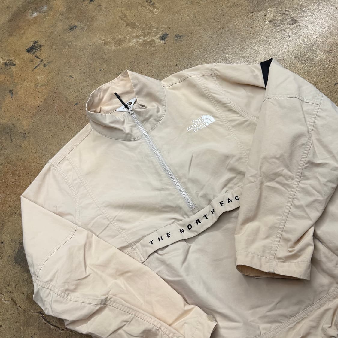 [정품/S] 노스페이스 하프집업 아이보리 바람막이 b16 상품이미지1