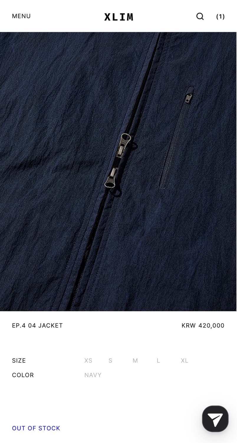 xlim ep.4 04 jacket 판매합니다 상품이미지4