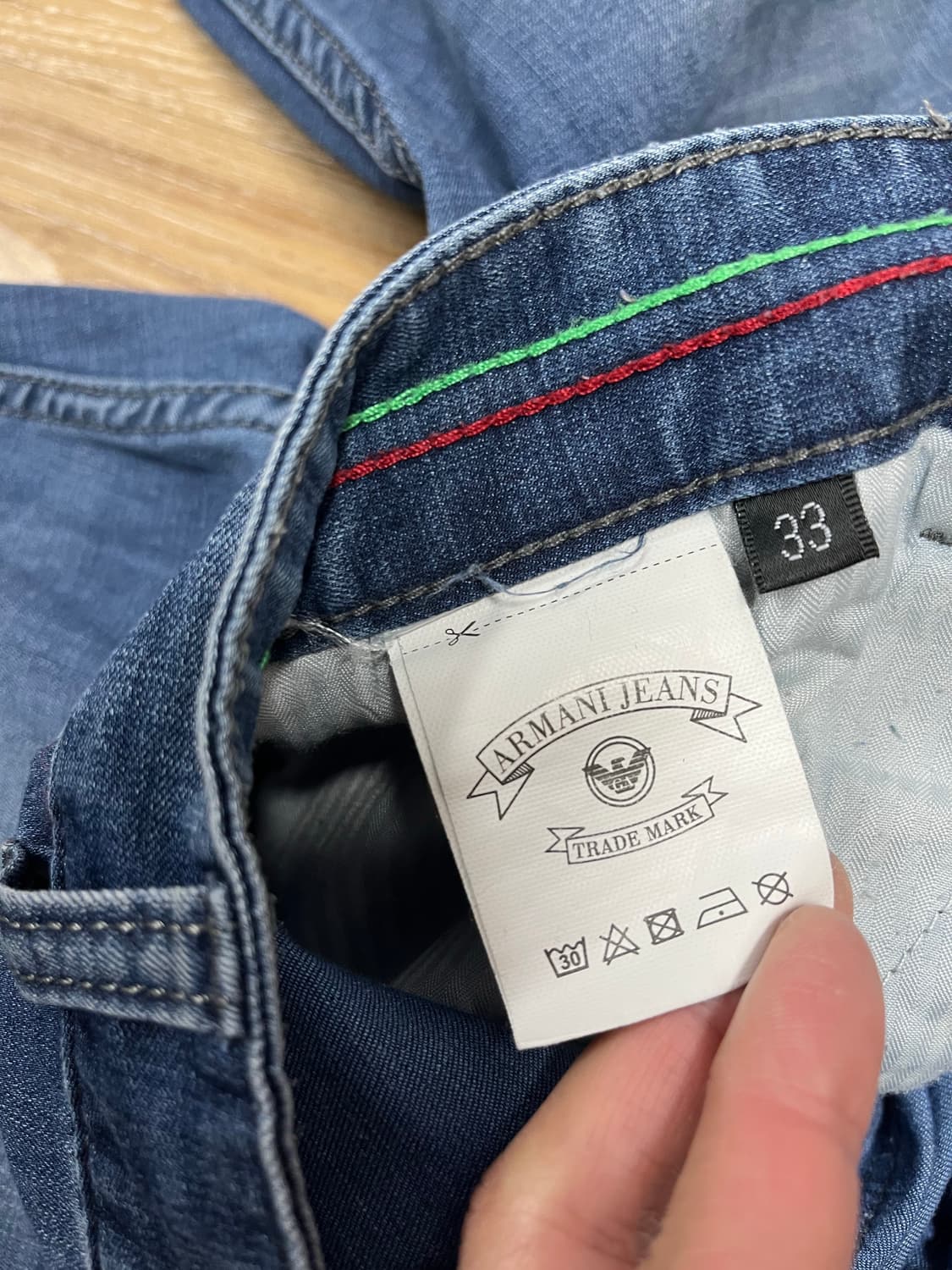 아르마니 진스 청바지 33 상품이미지7