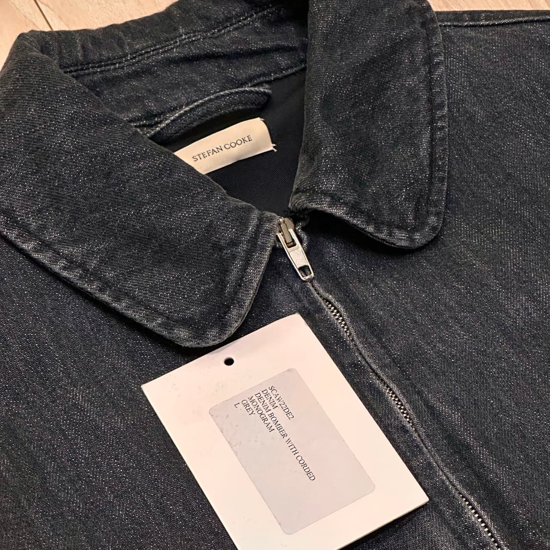 스테판 쿡 22aw 데님 봄버 자켓  상품이미지2