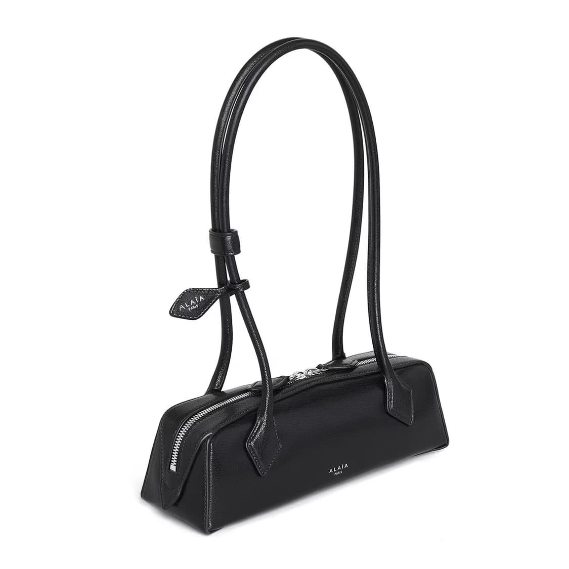 알라이아 26ss LE TECKEL 스몰 토트백/블랙 상품이미지4