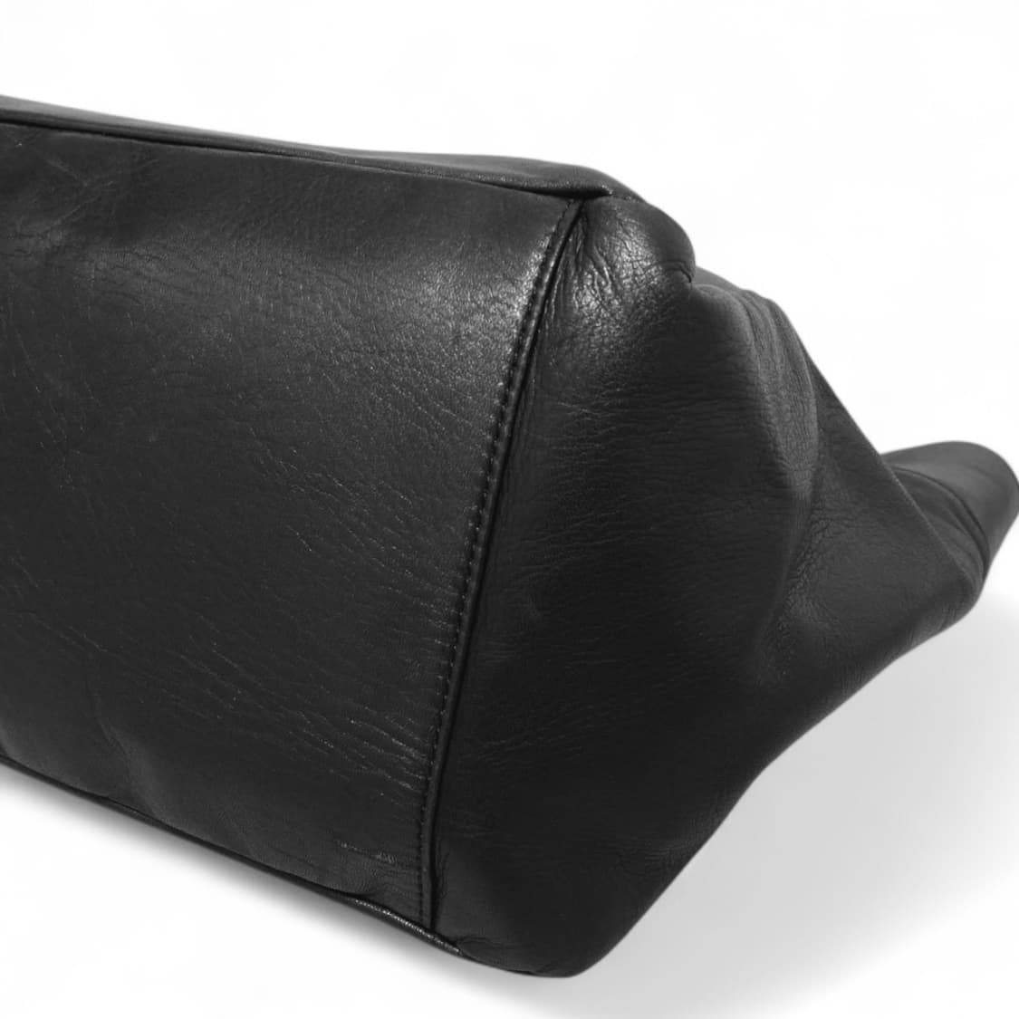 요지 야마모토 느와르 소가죽 토트백 큰사이즈 상품이미지6