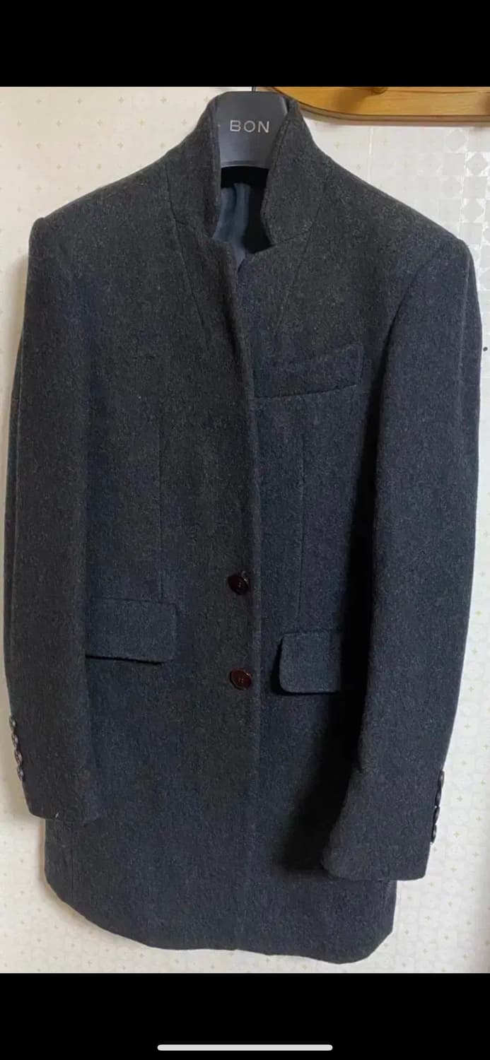 BON 본 울90% 싱글 코트 상품이미지2