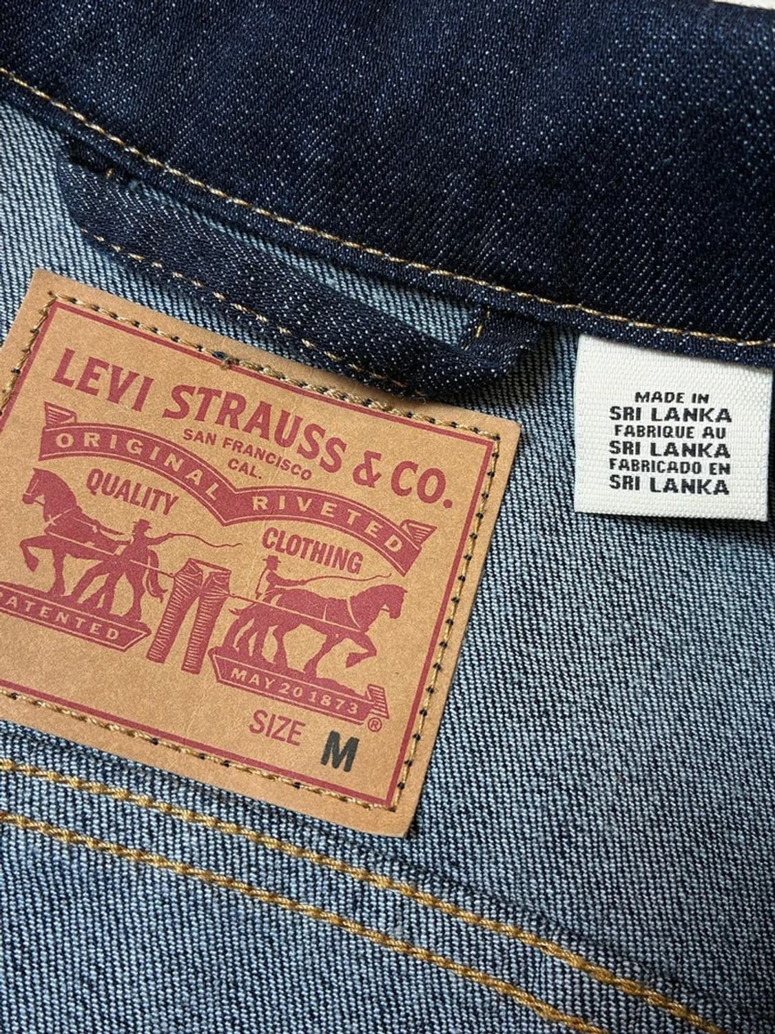 리바이스 00's 우먼스 데님 트러커 자켓 PN7719 상품이미지8