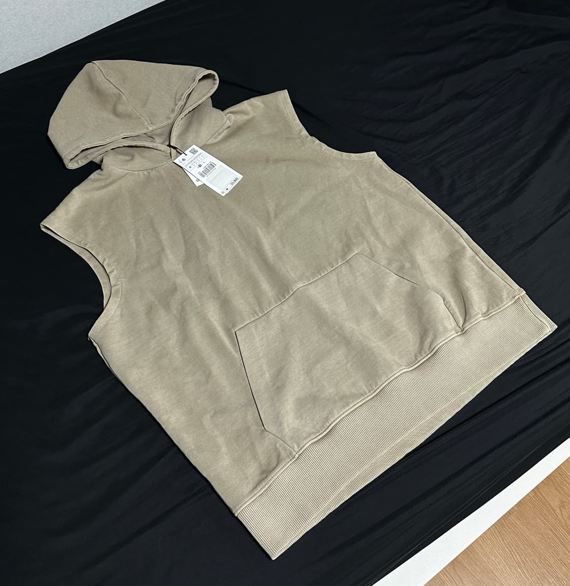 자라 슬리브리스 후드티 상품이미지1