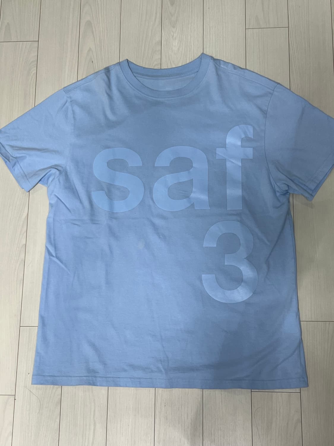 사파리스팟 베이직 사파리 티셔츠 스카이 size2 상품이미지2