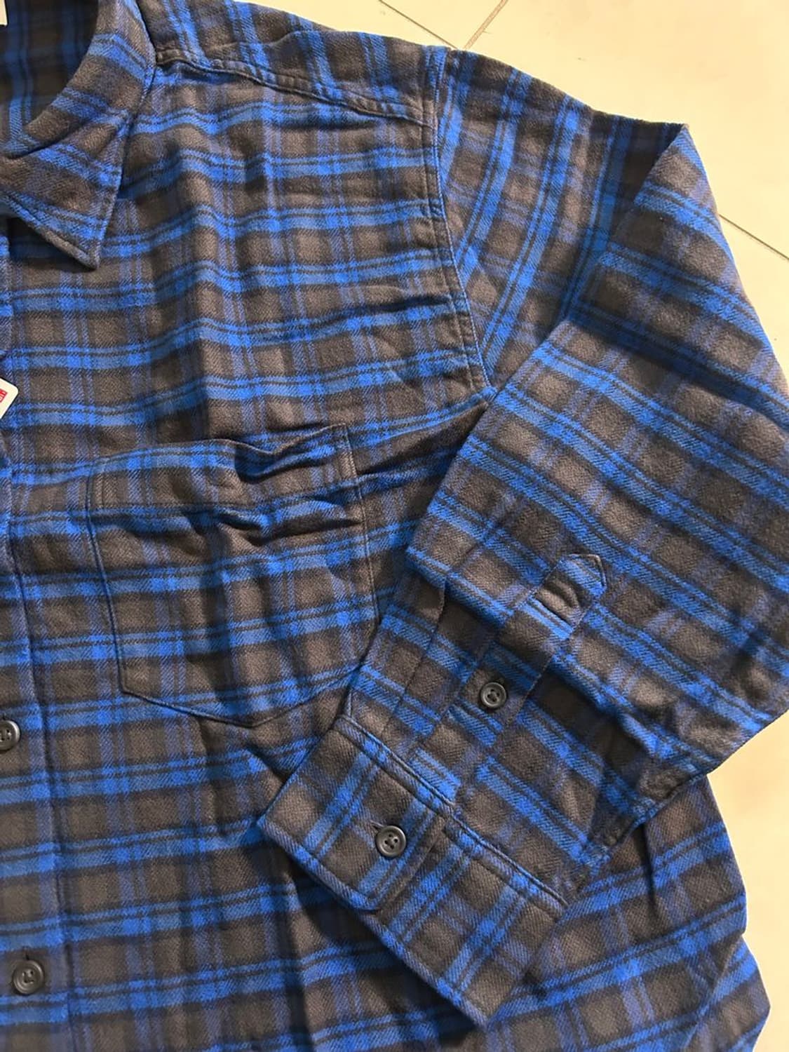 FLANNEL BOXY SHIRT 플란넬 박시 셔츠 상품이미지3