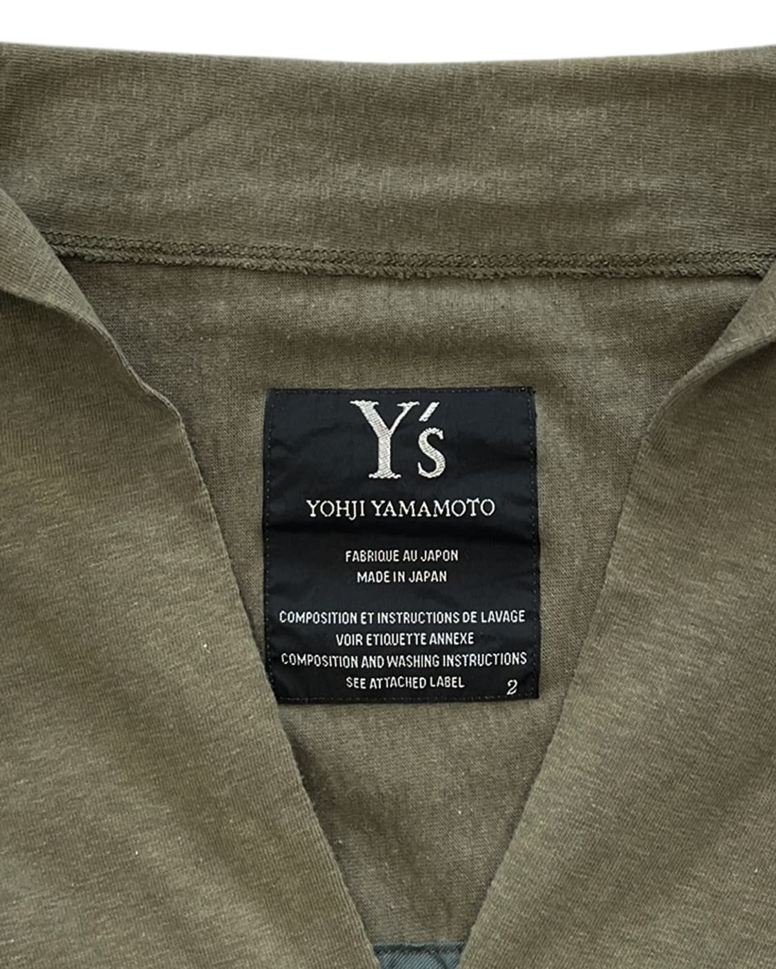 와이즈 백 포인티드 숄 코튼 가디건 상품이미지8