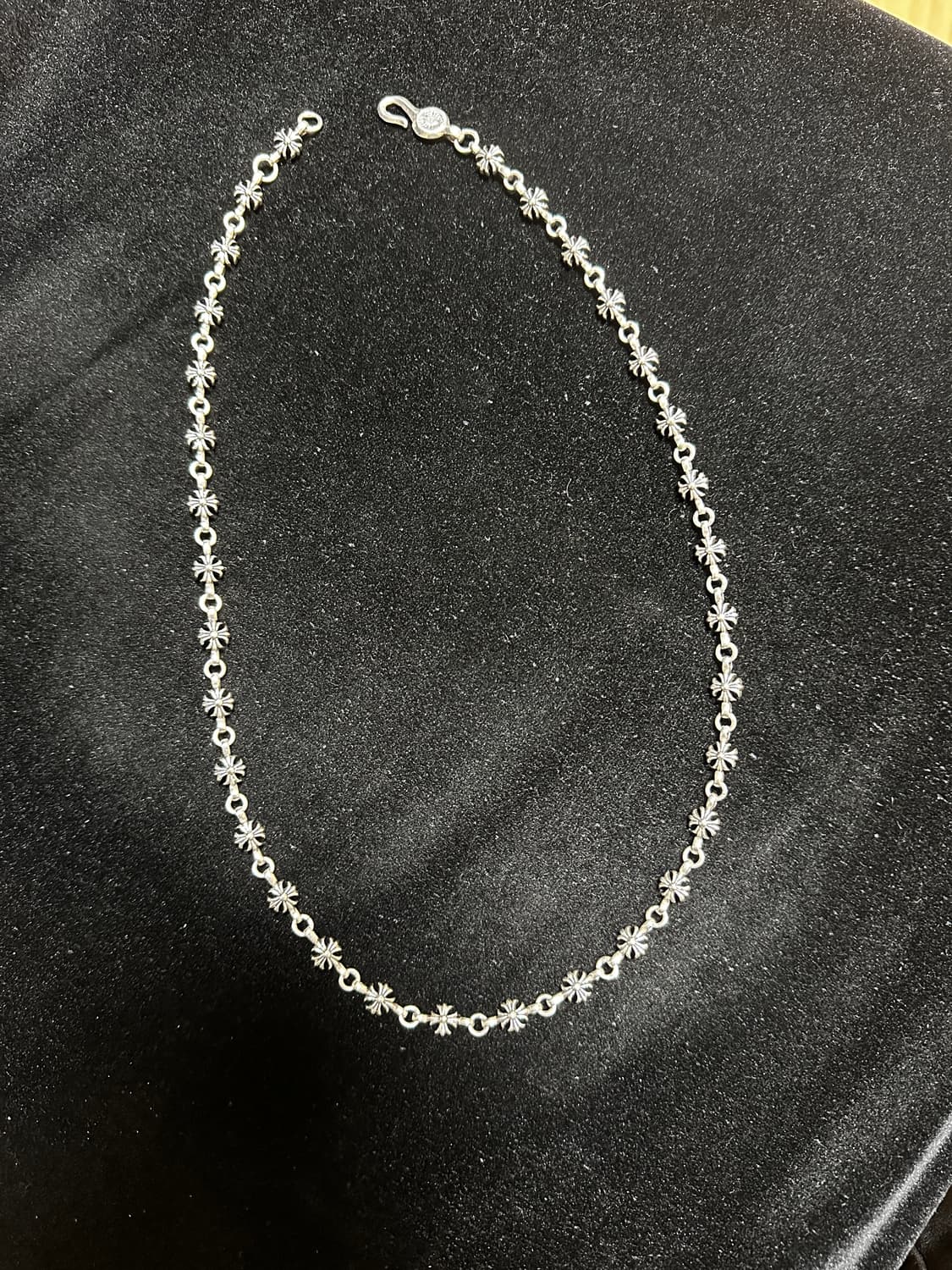 2000s 크롬하츠 올드 플라워 링크 체인 (56cm) 상품이미지1