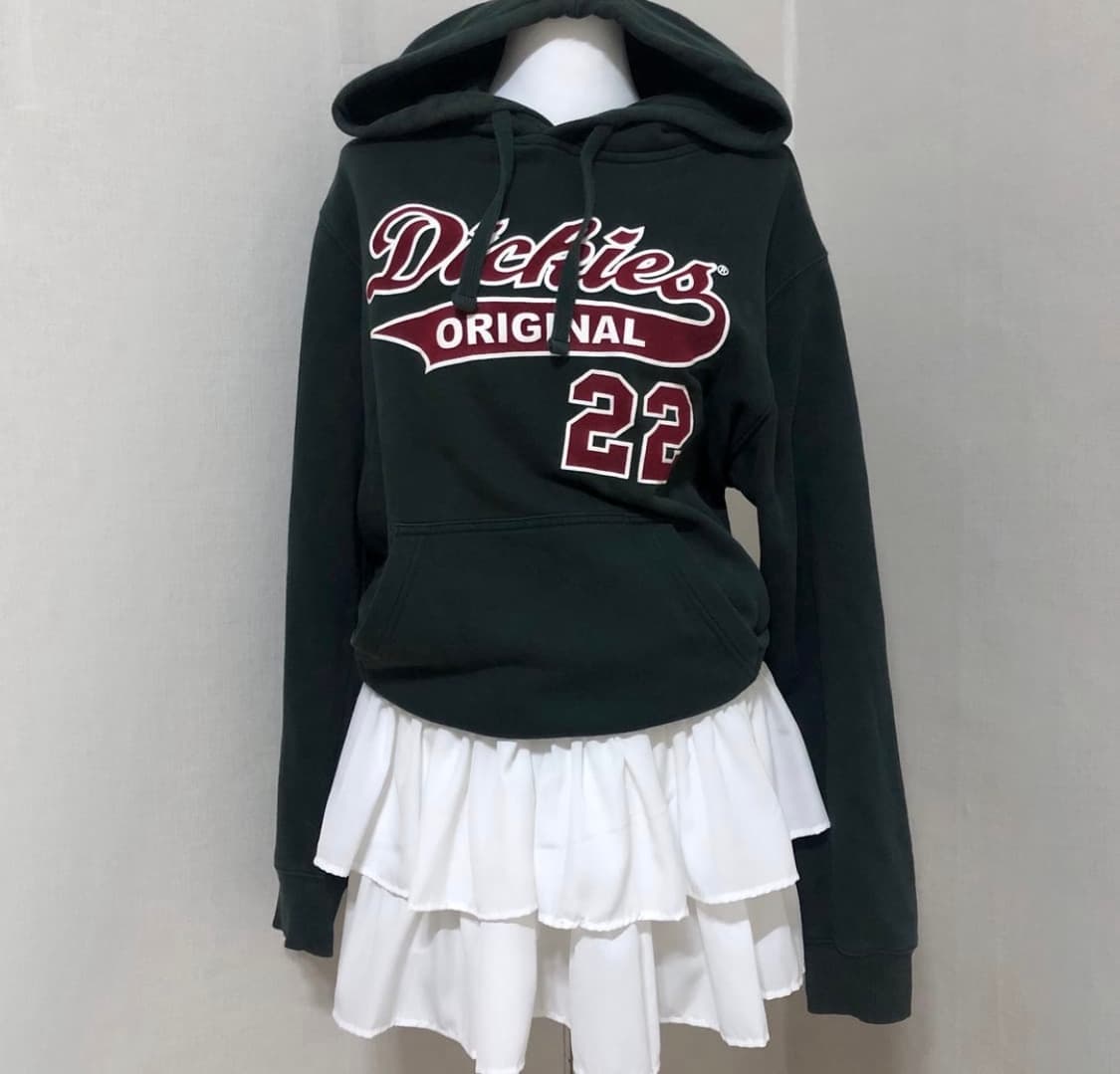 디키즈 다크그린 후드티 s 상품이미지1