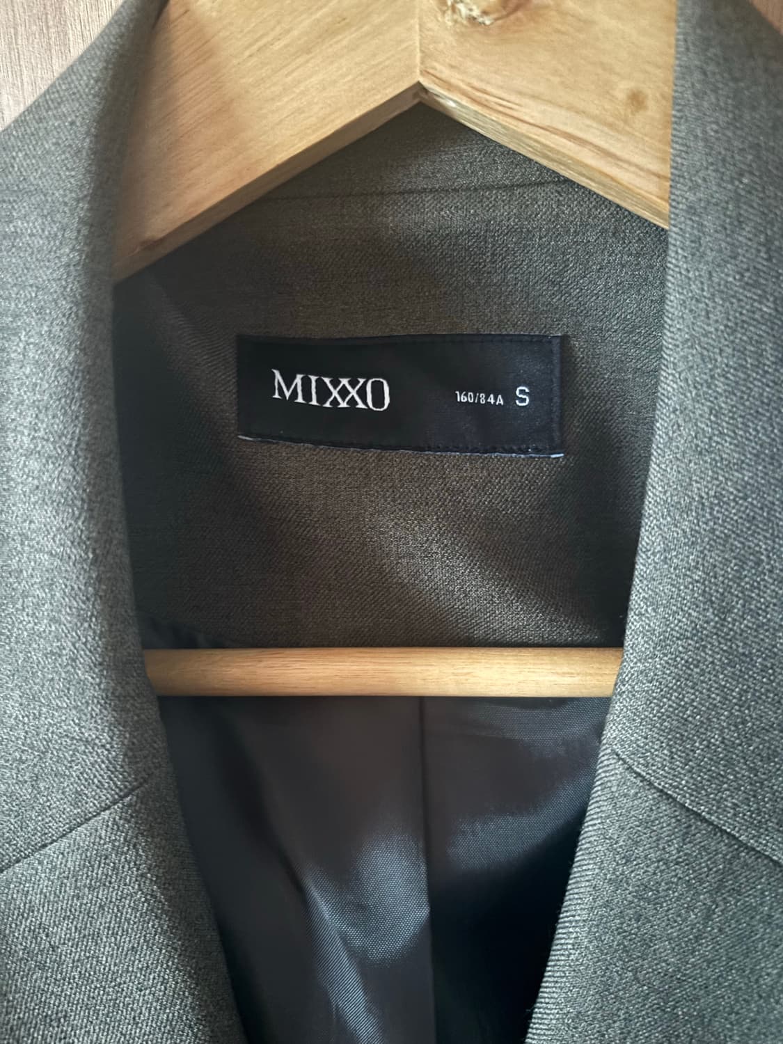 MIXXO 아이글래스 자켓 브라운 S 새거 상품이미지4