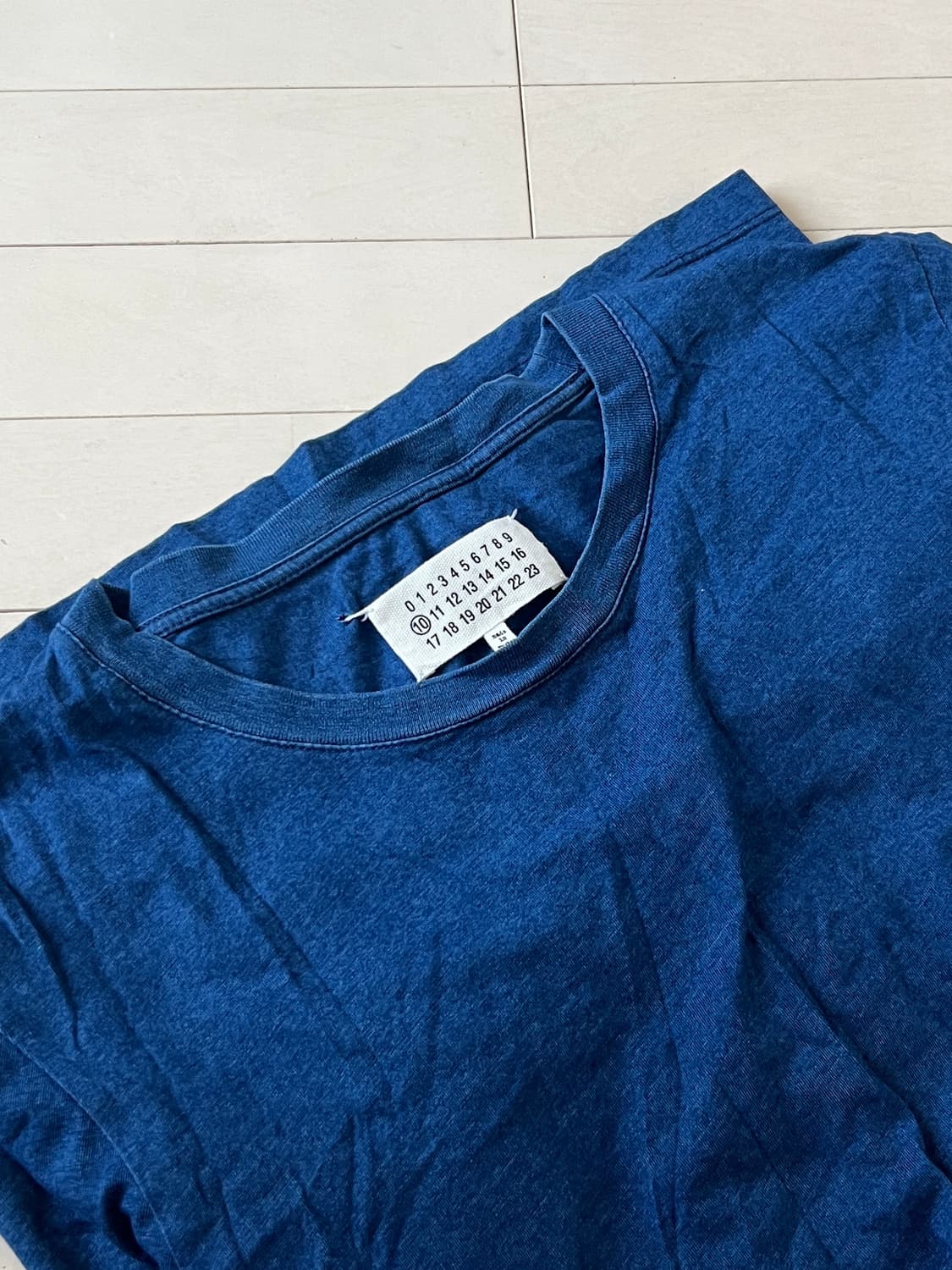 Maison Margiela 마르지엘라 블루 반팔 상품이미지1