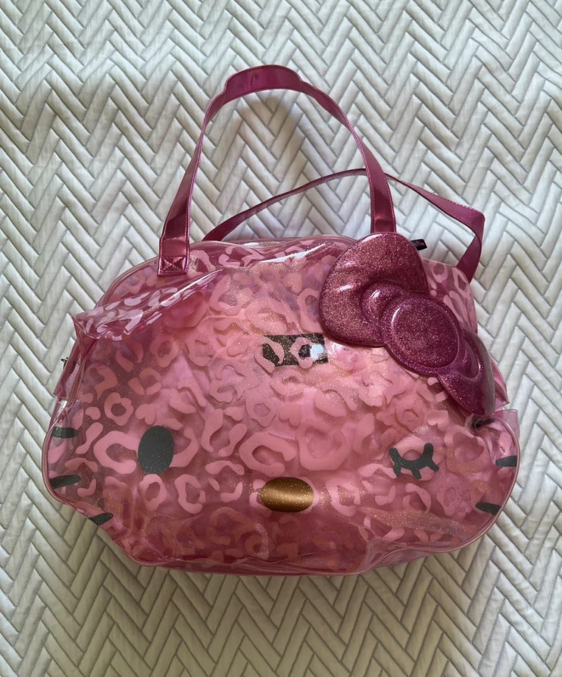 헬로키티 레오파드 숄더백 상품이미지1