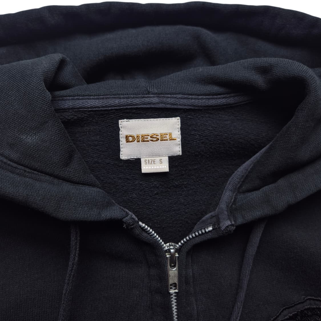 [S] 디젤 패치로고 후드집업 상품이미지6