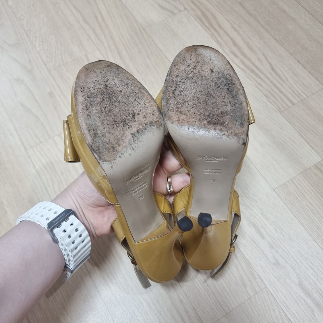 입생로랑 구두 슈즈 하이힐 made in Italy (35/220) 상품이미지8