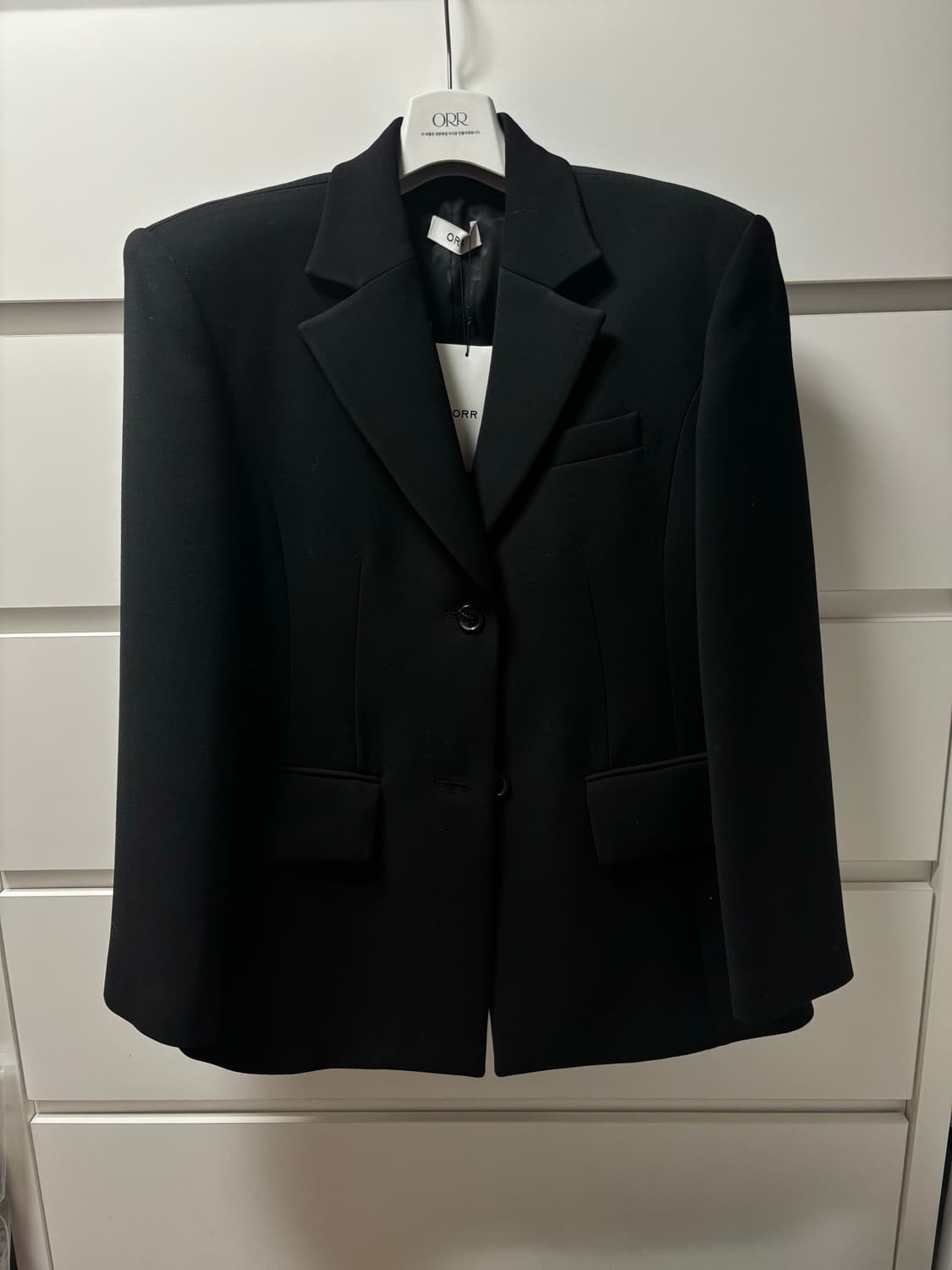 오르 ORR | 투버튼 라인 울 자켓 (S) 상품이미지1