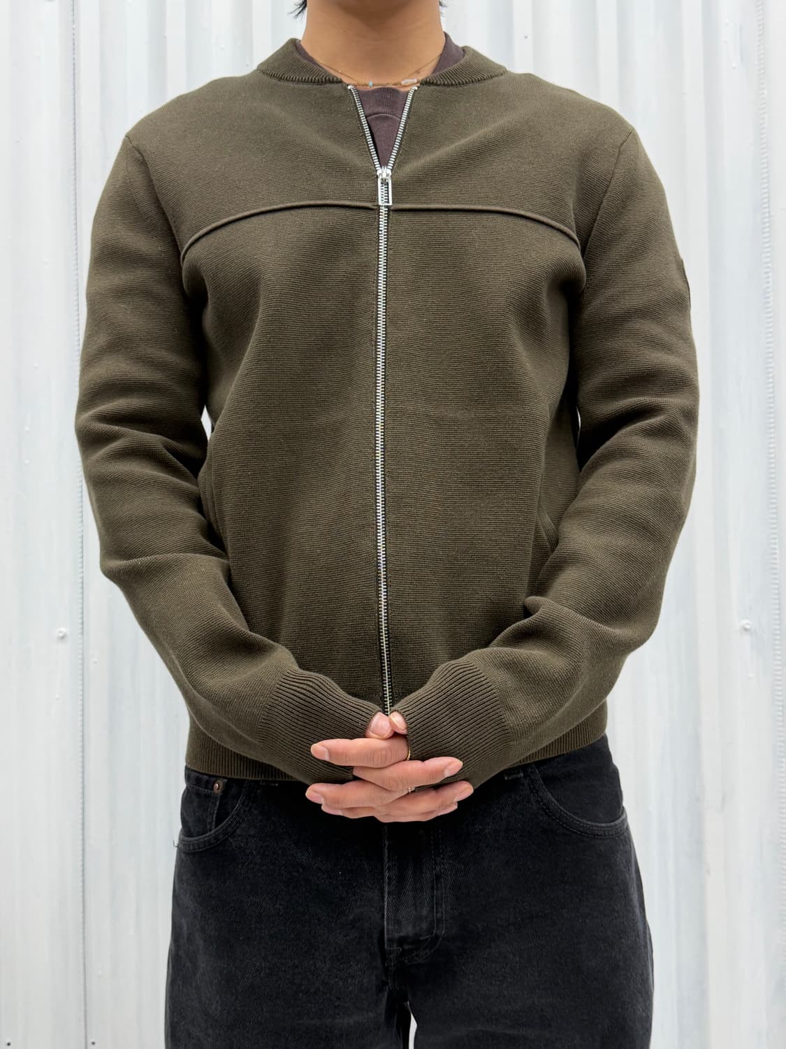 Emporio Armani cotton zip 상품이미지3