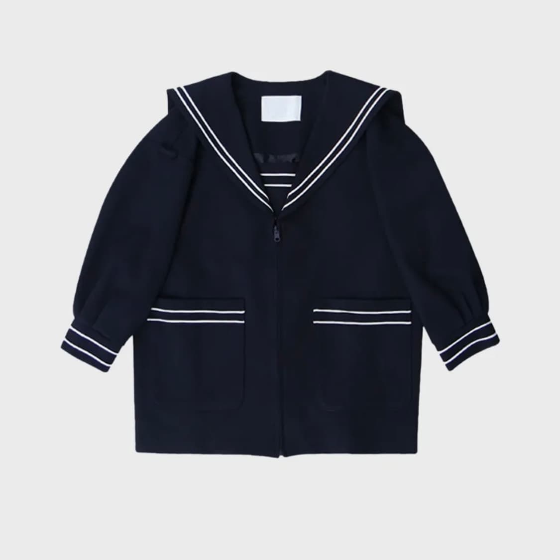 프레클 sailor navy midi jacket 상품이미지1