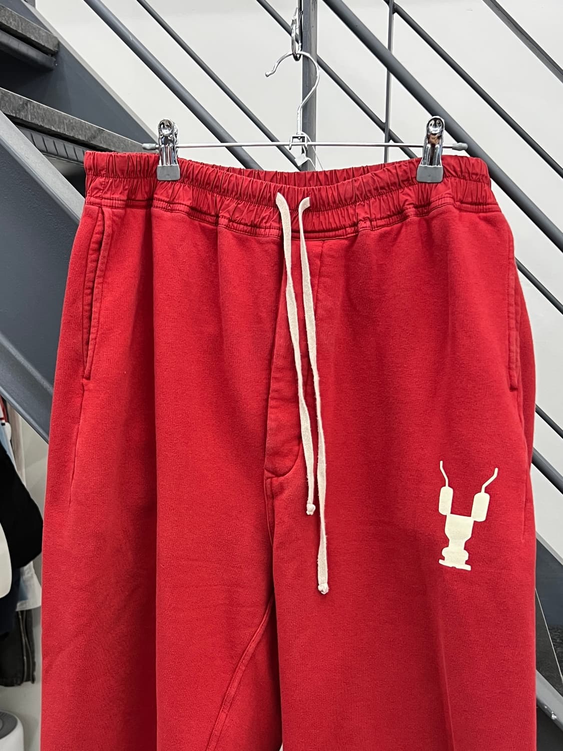 릭오웬스 다크쉐도우 드로우스트링 버뮤다 팬츠 상품이미지2