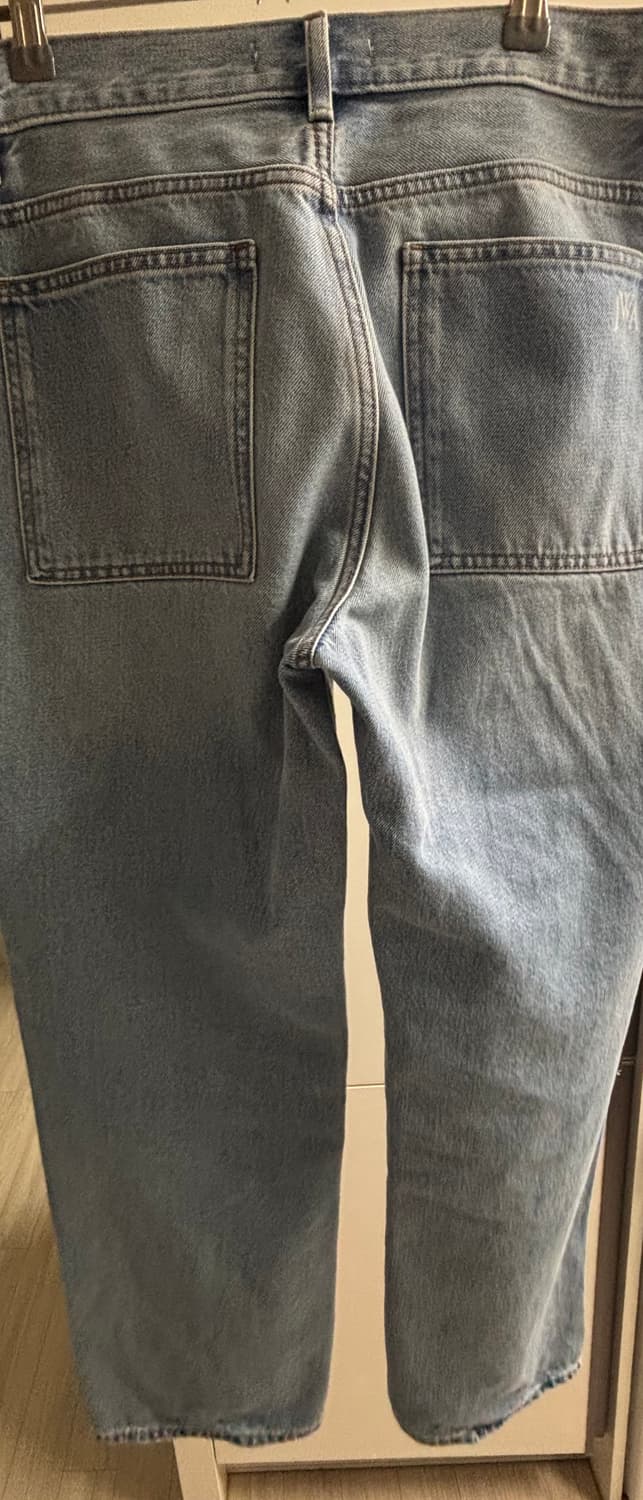 (31)유니클로 JW앤더슨 스트레이트 데님진 블루 상품이미지3