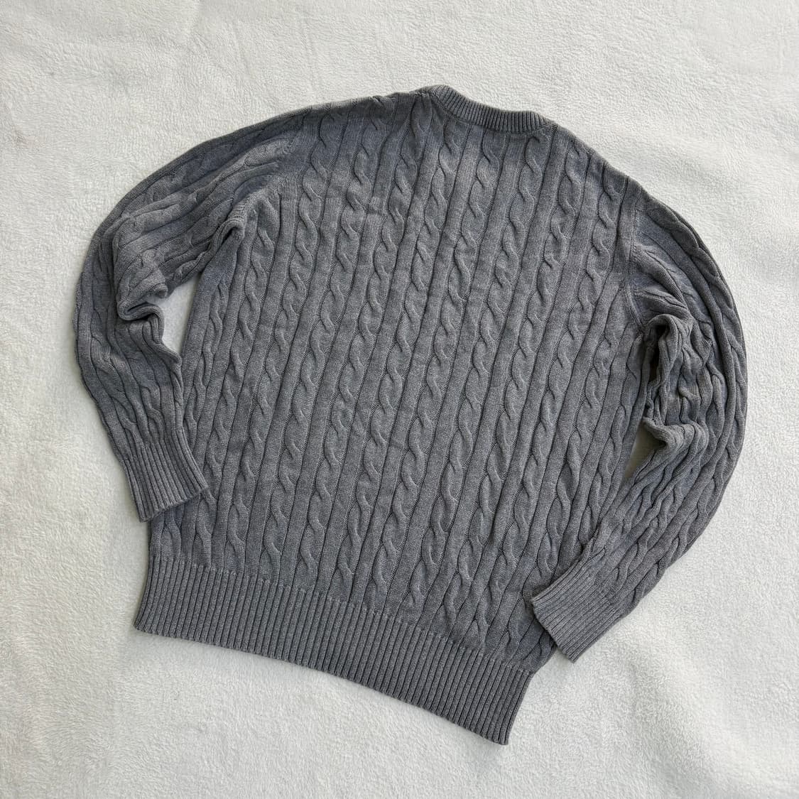 105 유에스폴로 케이블 니트 스웨터 0403T 상품이미지2