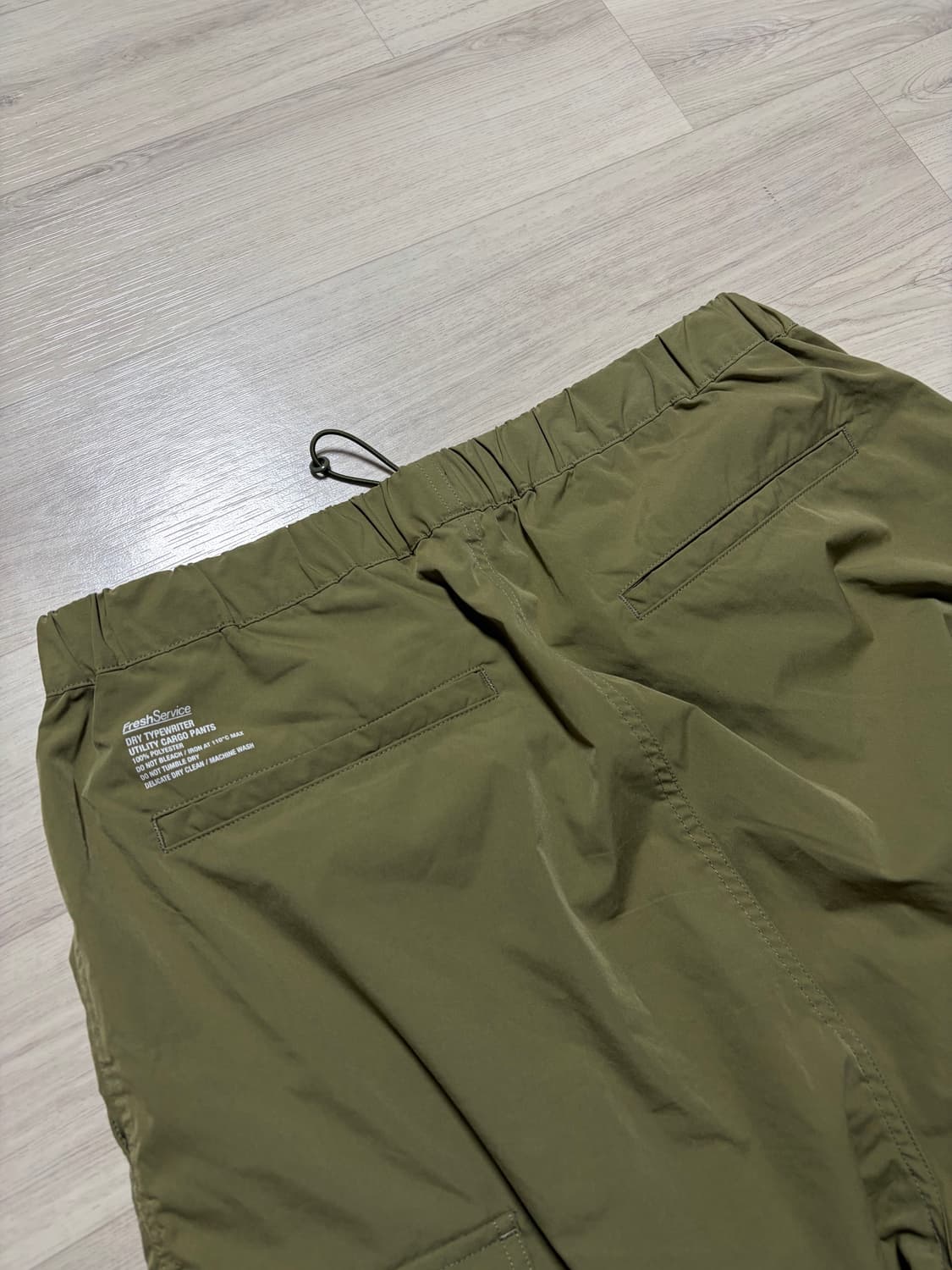 프레쉬서비스 드라이 타입라이터 유틸리티 카고 팬츠 카키 판매 상품이미지3