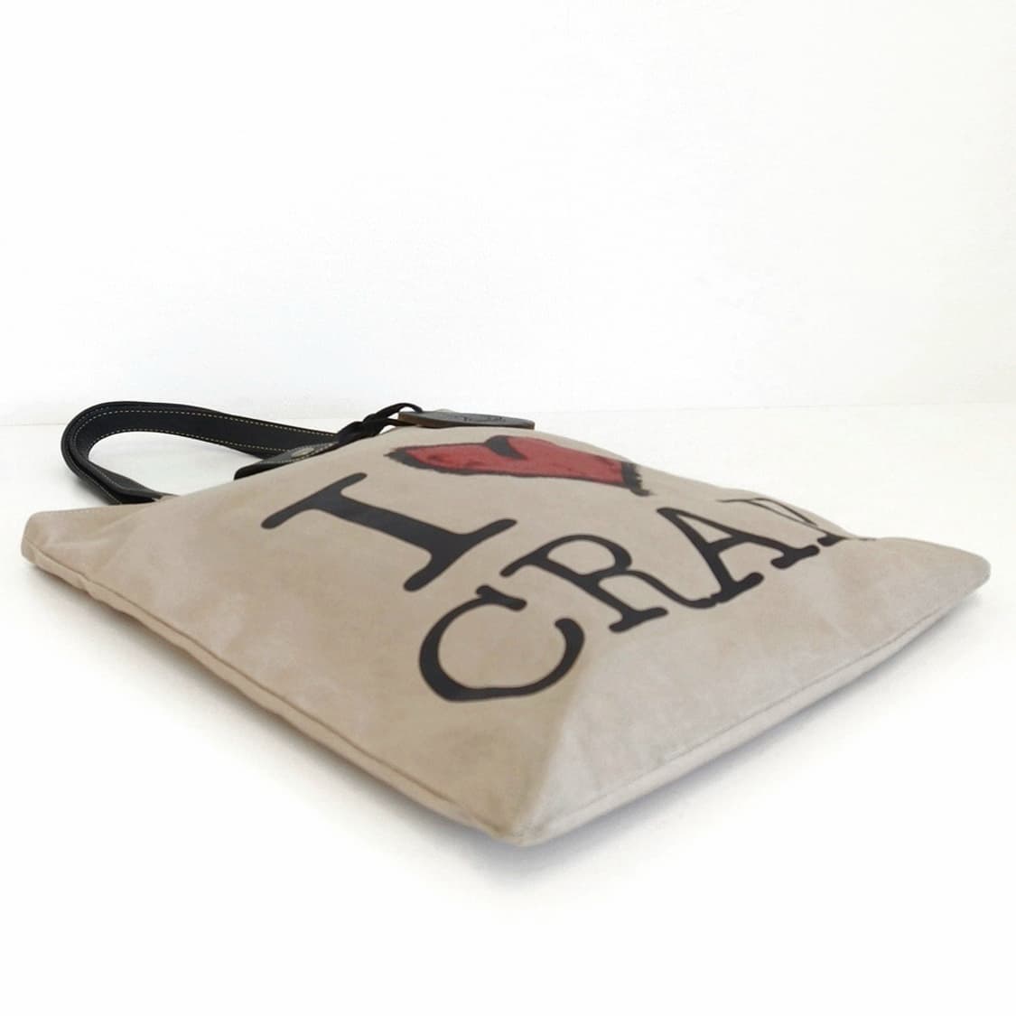 비비안 웨스트우드  I LOVE CRAP 캔버스 토트백 상품이미지4