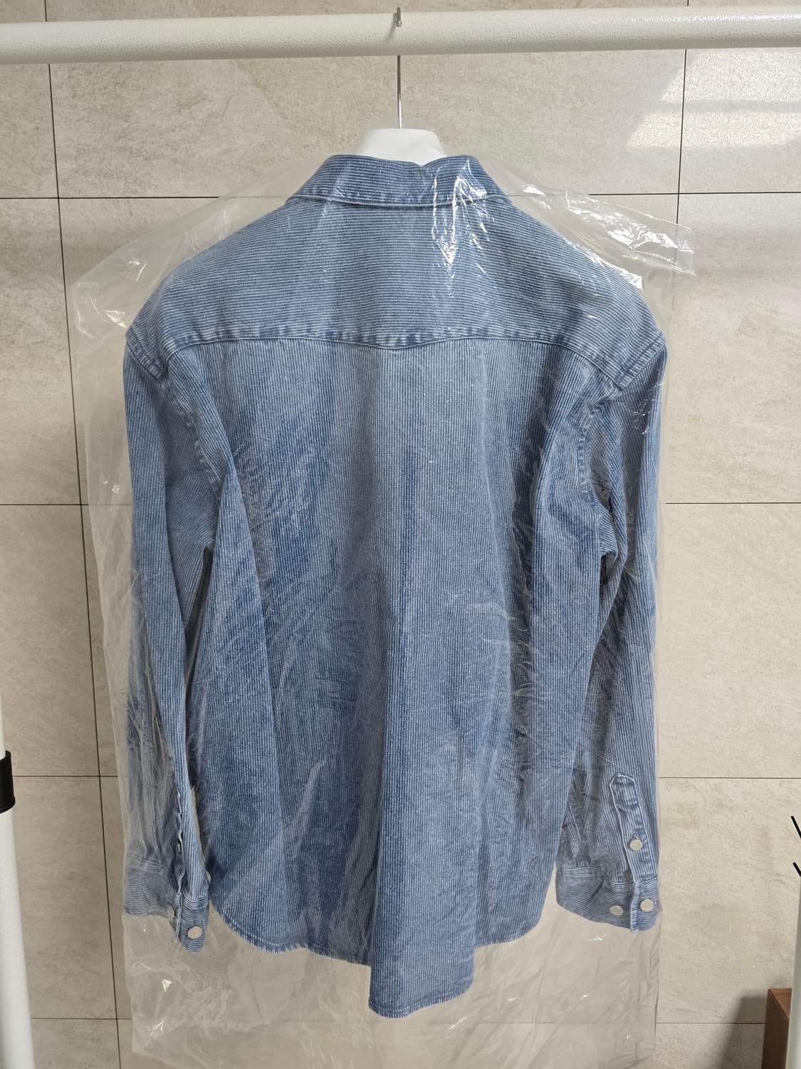 쿠어 웨스턴 데님 셔츠 M 상품이미지4