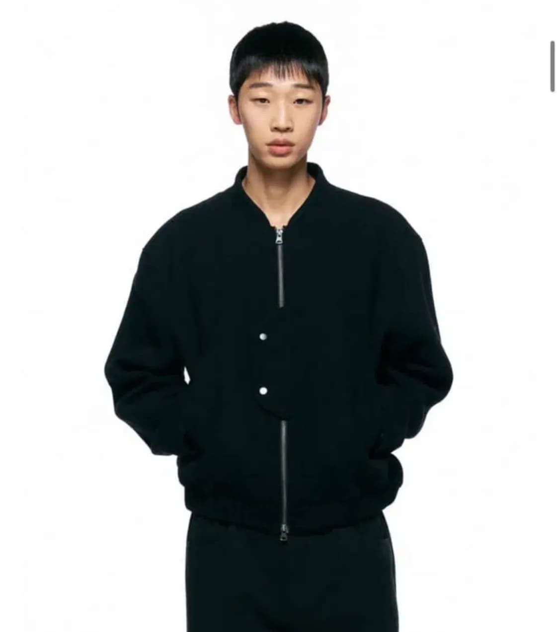 인사일러스 울 블루종 상품이미지1