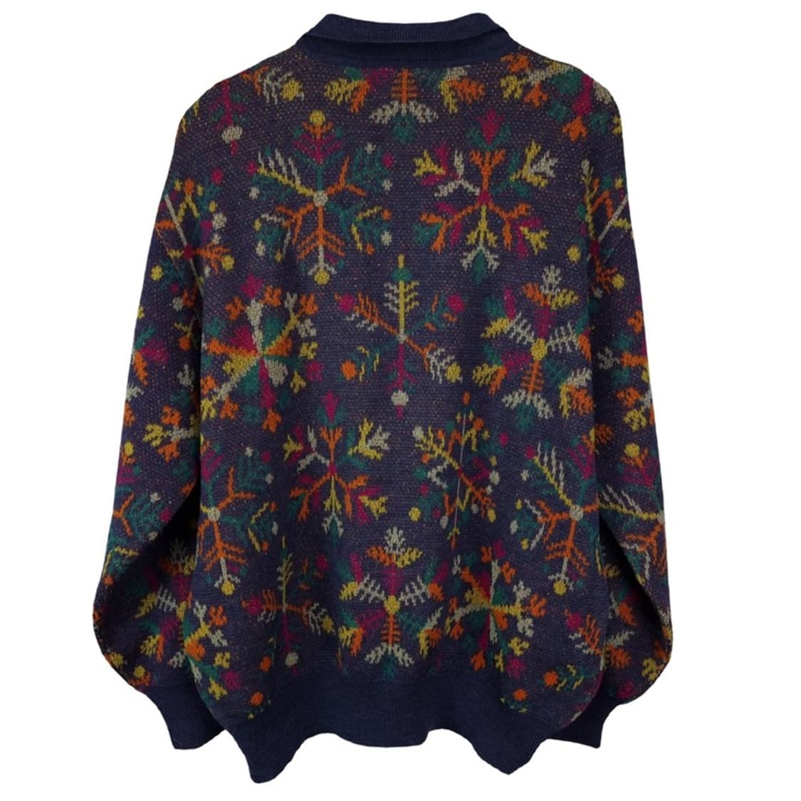 [미쏘니] 빈티지 에스닉 패턴 루즈핏 카라 니트 P01515 상품이미지3