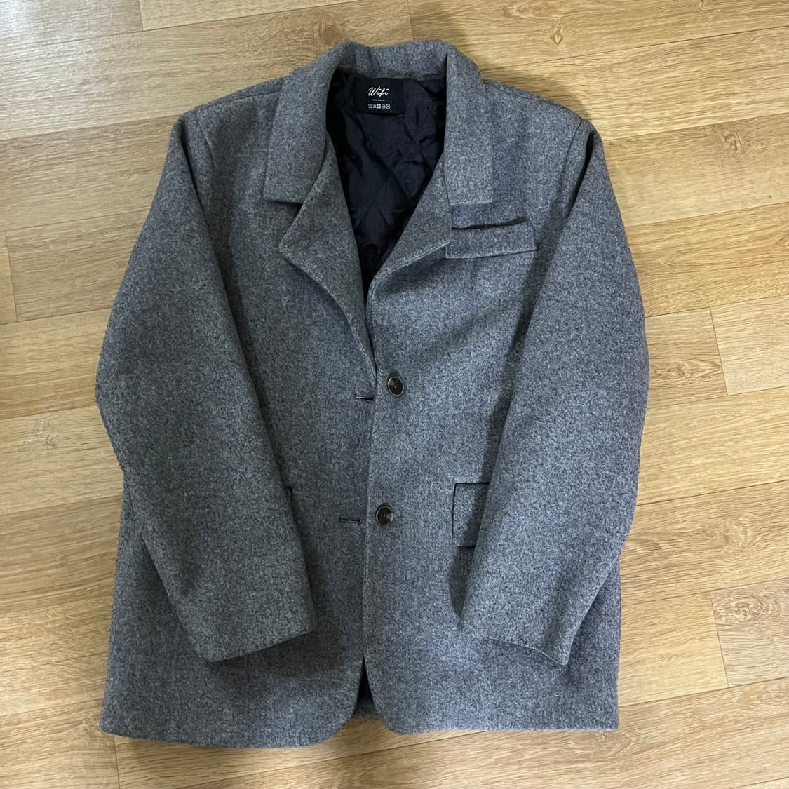 회색 반코트 상품이미지1