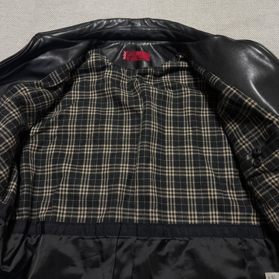 리바이스 RED TAB 가죽 자켓 상품이미지3