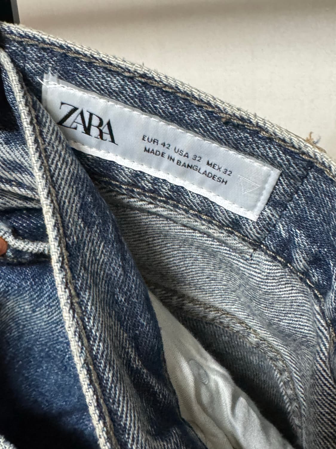 자라 스트레이트 핏 진 상품이미지3