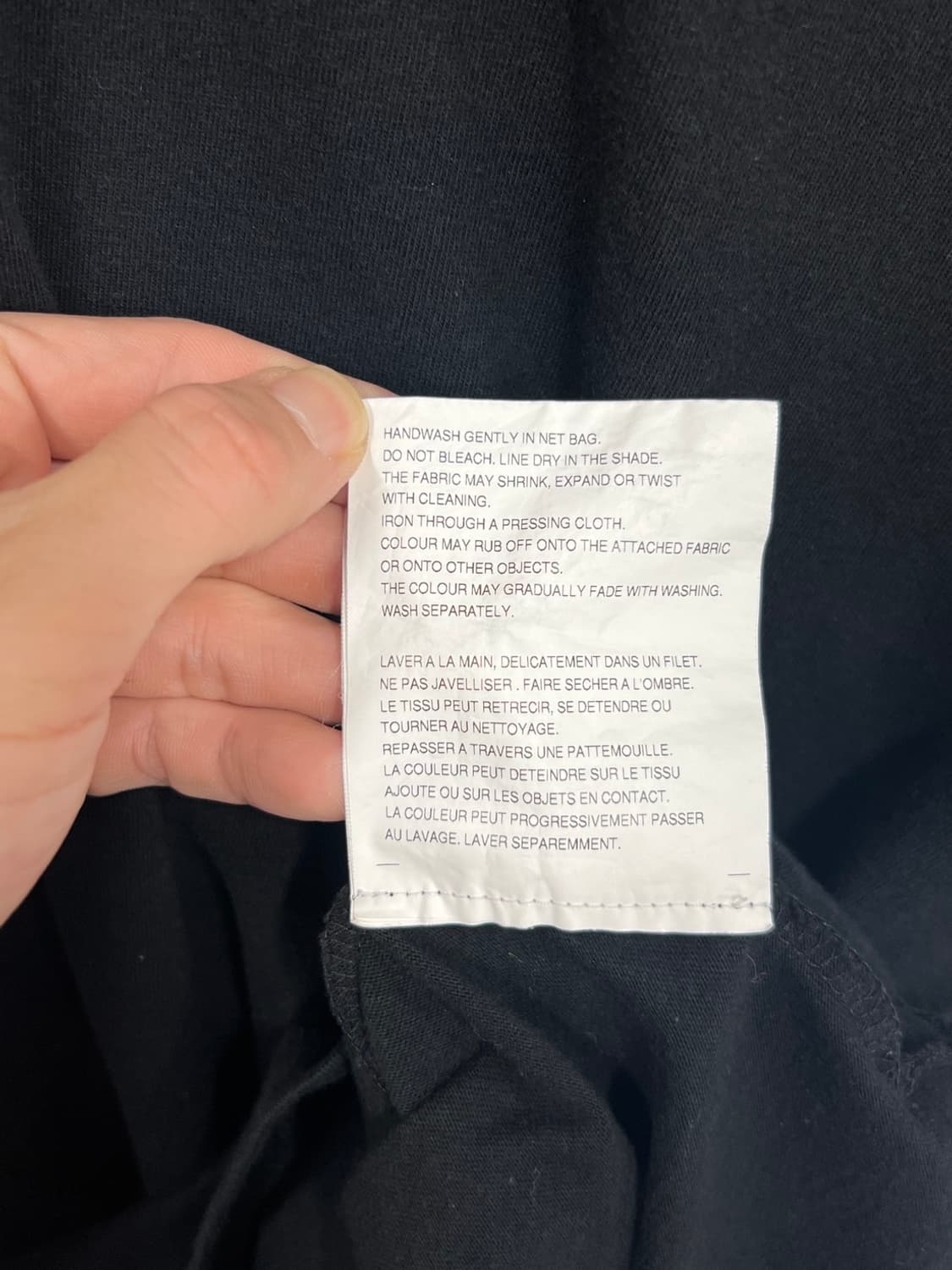 꼼데가르송 더블하트 패치 남여공용 반팔 티셔츠 상품이미지8