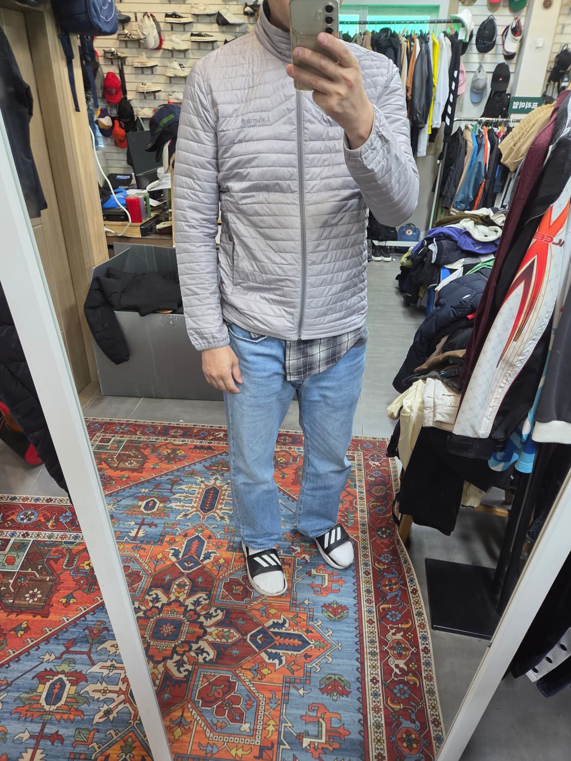 라푸마 경량패딩 xl 상품이미지7