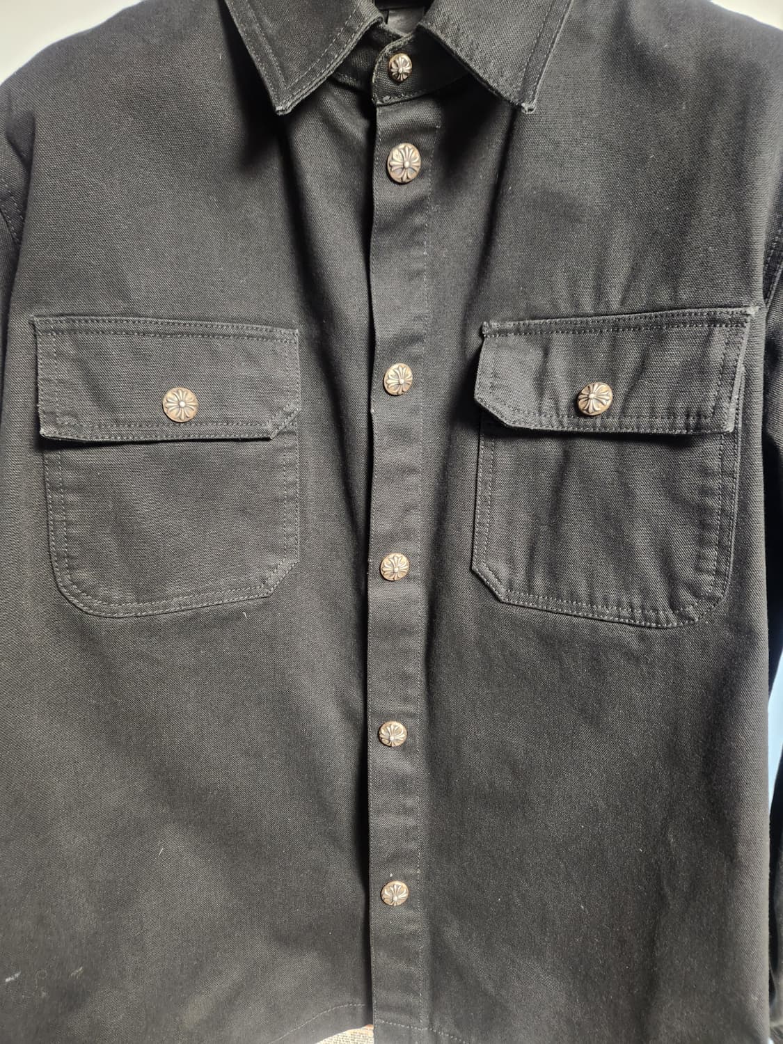 크롬하츠 워크독 블랙 셔츠 상품이미지2