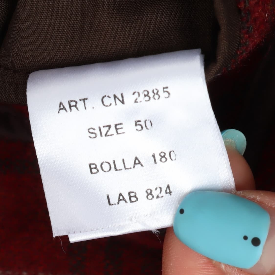 Circolo 1901 치르콜로 레드 체크 버진 울 자켓 상품이미지10