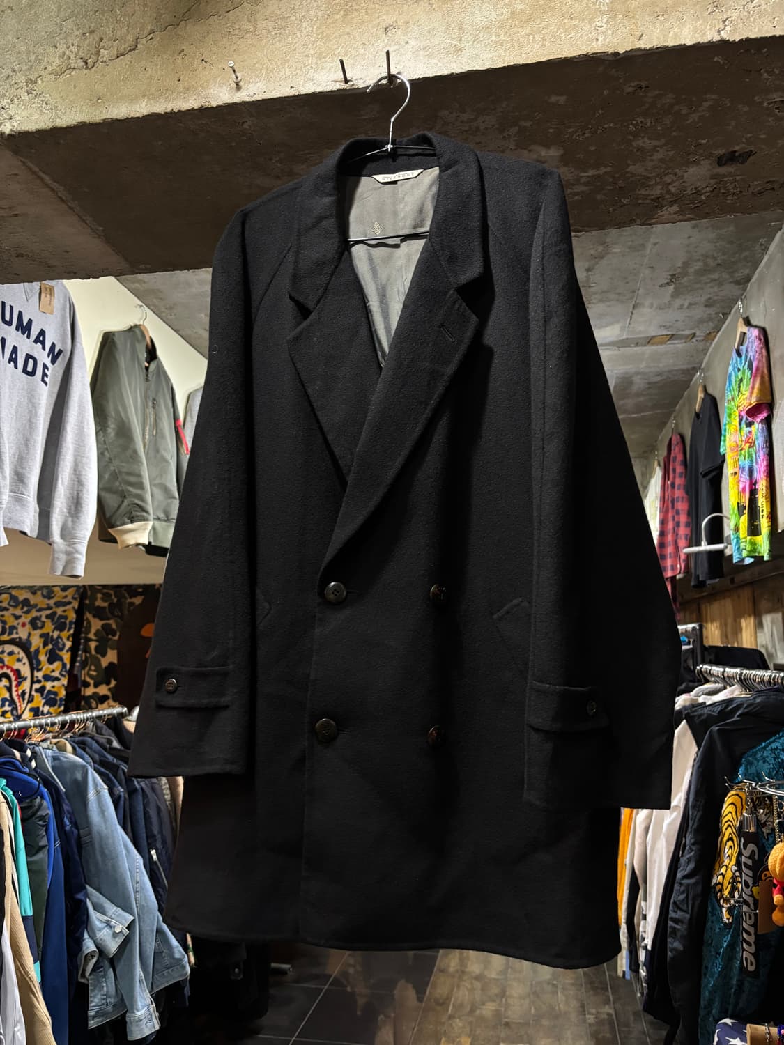 90s Givenchy 지방시 캐시미어 코트 상품이미지1