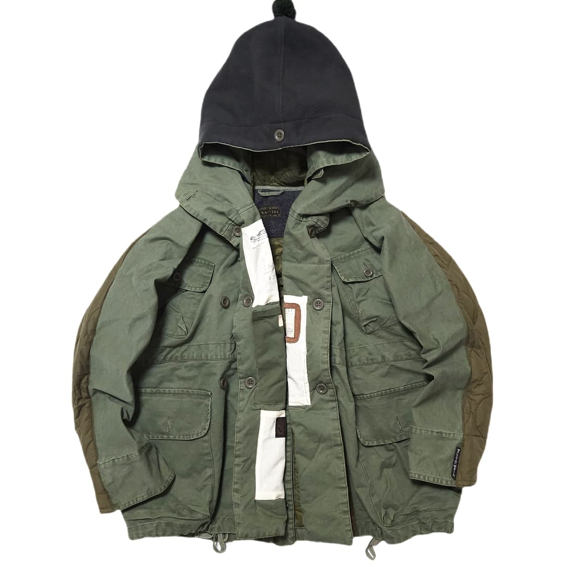 캐피탈 컨트리 저니 리메이크 퀄팅 비부악 링코트 상품이미지1